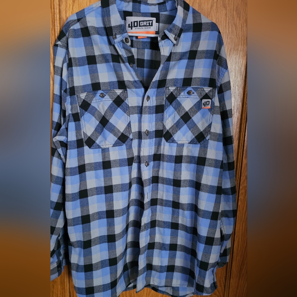 Euc 40 Grit‎ by Duluth Flannel Button Down